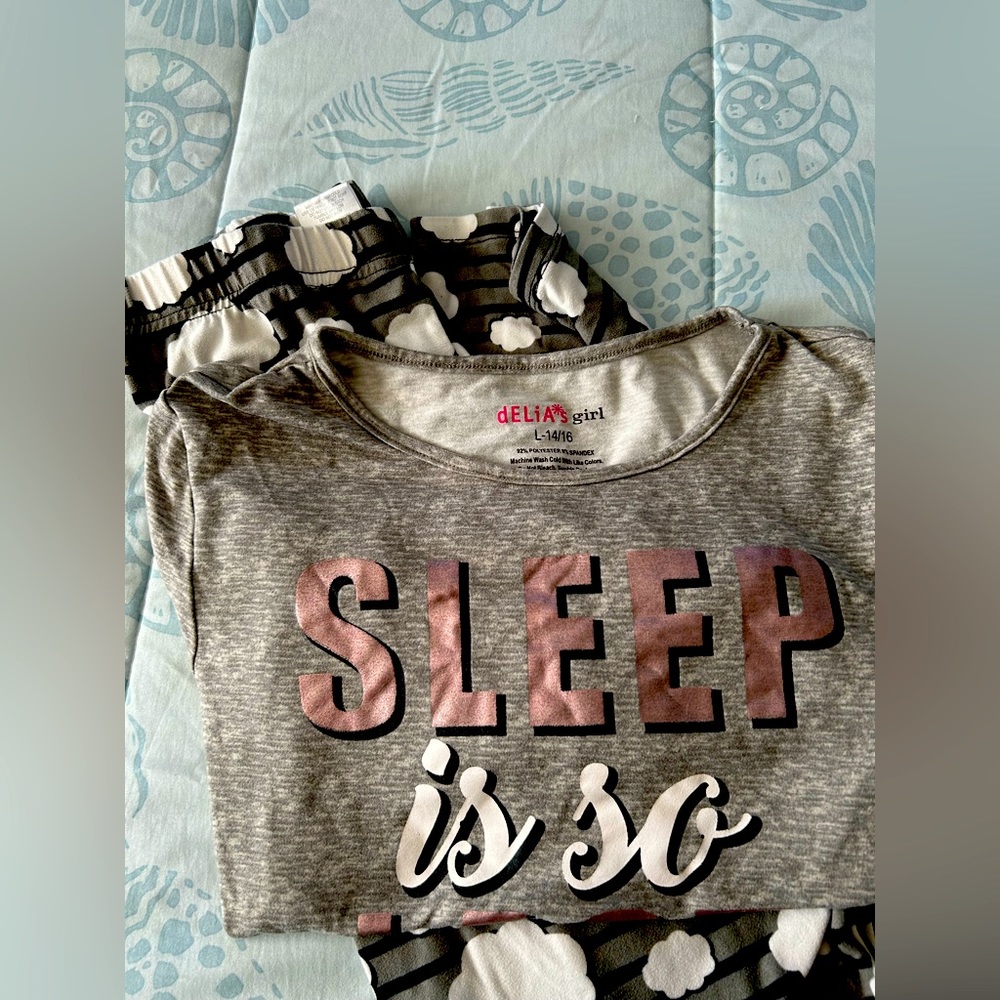 DELIAS GIRL Pajama set, Size 14/16